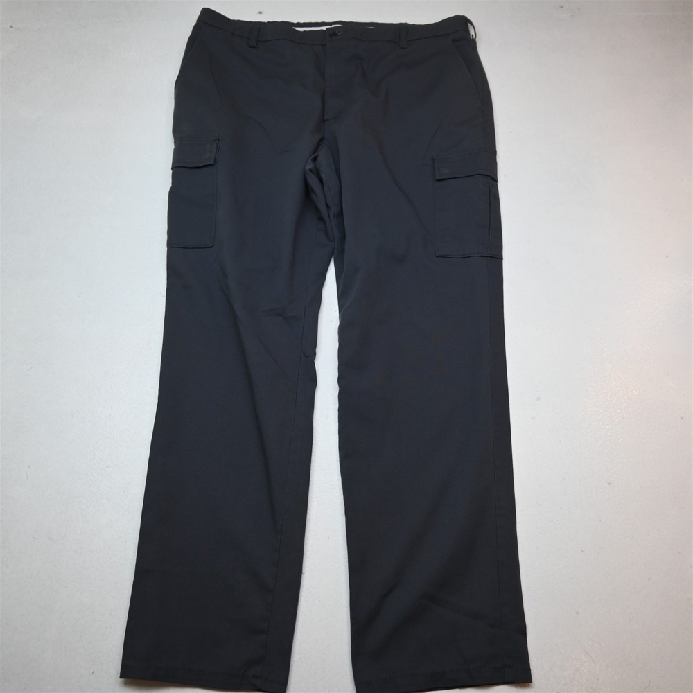 Aramark 38x34 Steel Gray Adjustec Flex Straight Cargo Mens Pants
